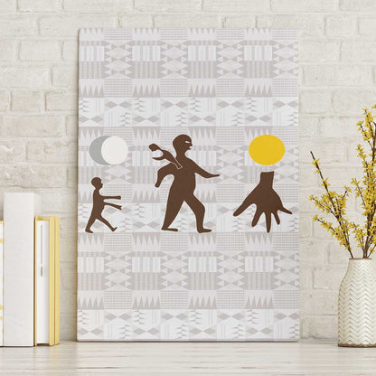 Kingdom of Kakongo Canvas Wall Art Royal Stylized