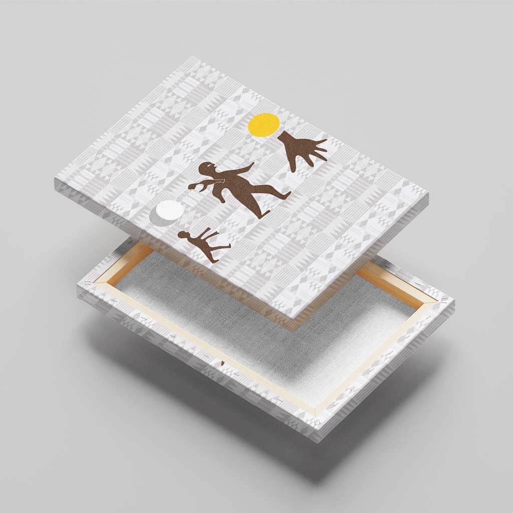 Kingdom of Kakongo Canvas Wall Art Royal Stylized