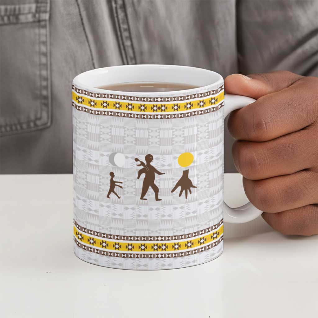 Kingdom of Kakongo Ceramic Mug Royal Stylized