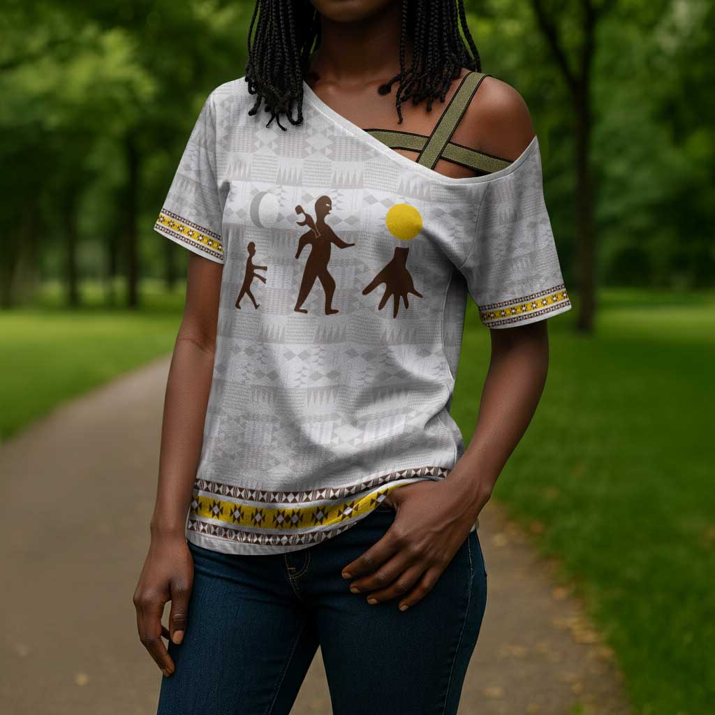Personalized Kingdom of Kakongo Cross Shoulder Shirt Royal Stylized