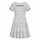 Personalized Kingdom of Kakongo Kid Short Sleeve Dress Royal Stylized