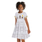Personalized Kingdom of Kakongo Kid Short Sleeve Dress Royal Stylized