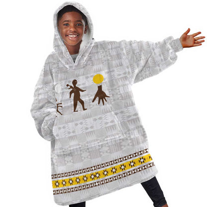 Personalized Kingdom of Kakongo Kid Wearable Blanket Hoodie Royal Stylized