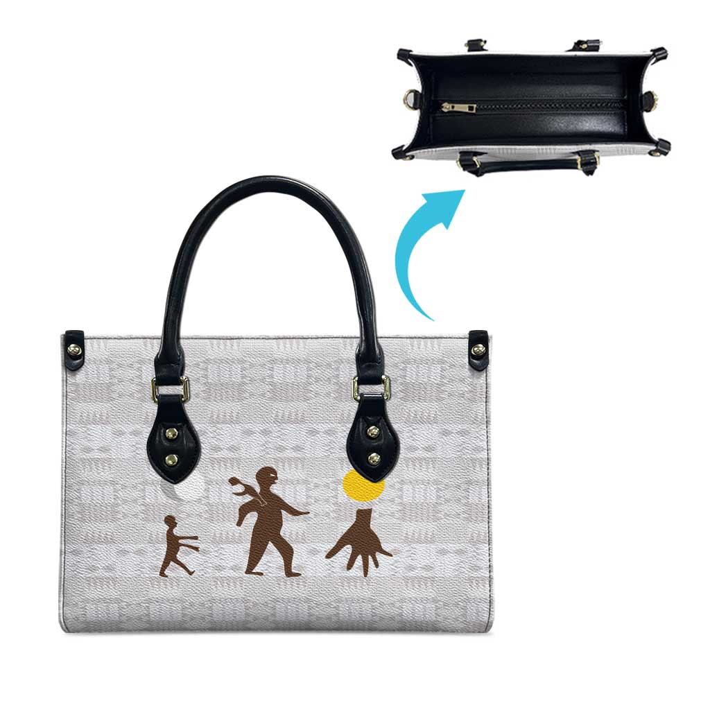 Kingdom of Kakongo Leather Bag Royal Stylized