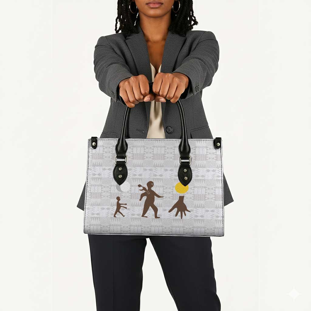 Kingdom of Kakongo Leather Bag Royal Stylized