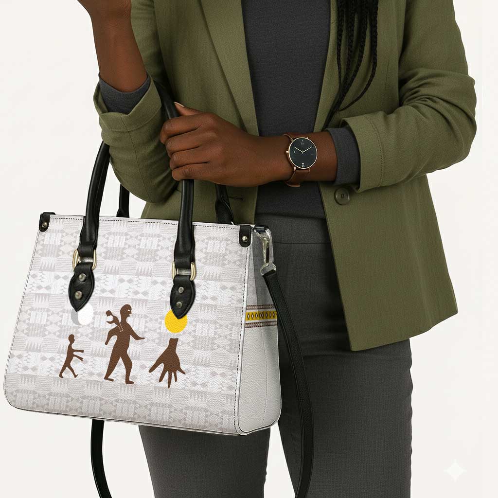 Kingdom of Kakongo Leather Bag Royal Stylized