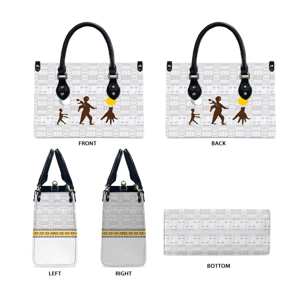 Kingdom of Kakongo Leather Bag Royal Stylized