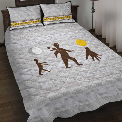 Kingdom of Kakongo Quilt Bed Set Royal Stylized