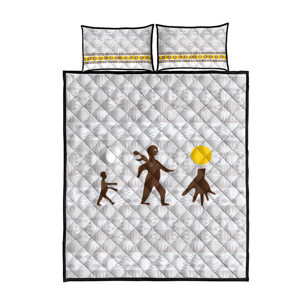 Kingdom of Kakongo Quilt Bed Set Royal Stylized