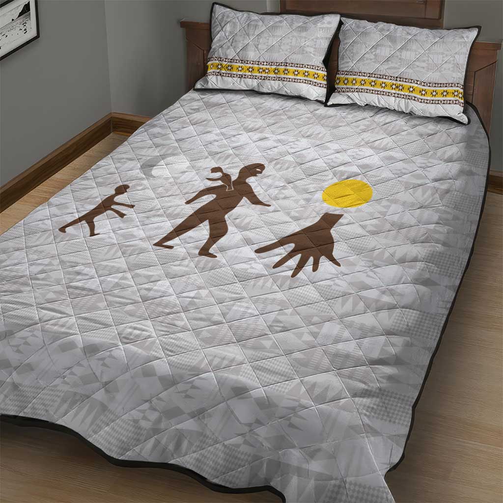 Kingdom of Kakongo Quilt Bed Set Royal Stylized