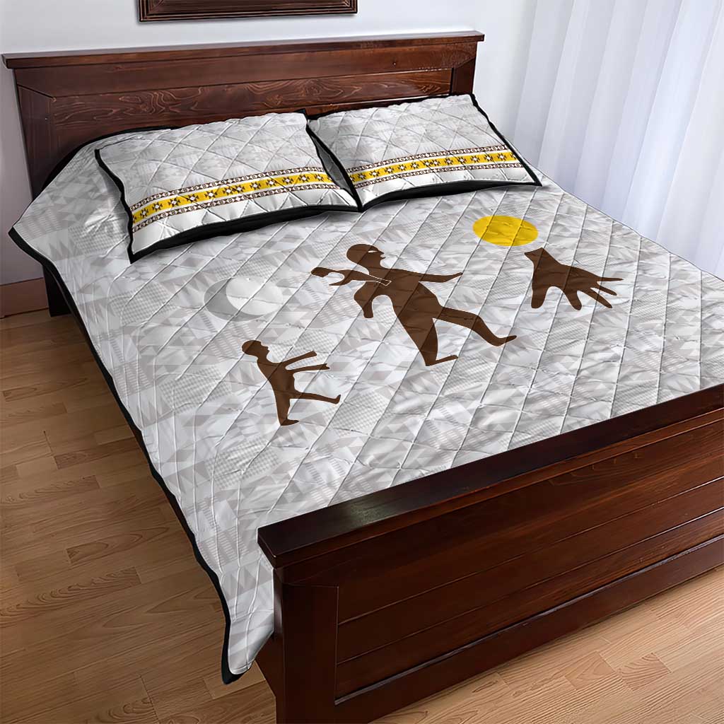 Kingdom of Kakongo Quilt Bed Set Royal Stylized