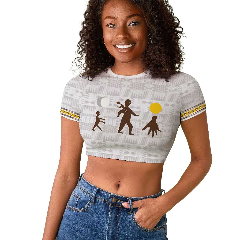 Personalized Kingdom of Kakongo Raglan Cropped T shirt Royal Stylized