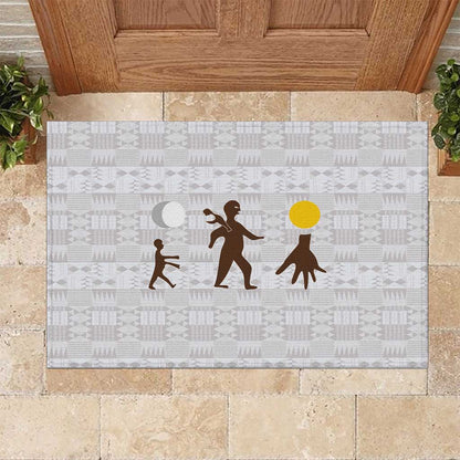Kingdom of Kakongo Rubber Doormat Royal Stylized