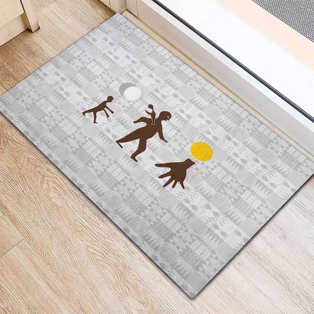 Kingdom of Kakongo Rubber Doormat Royal Stylized