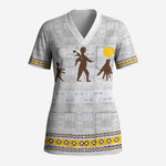 Personalized Kingdom of Kakongo Scrub Top Royal Stylized