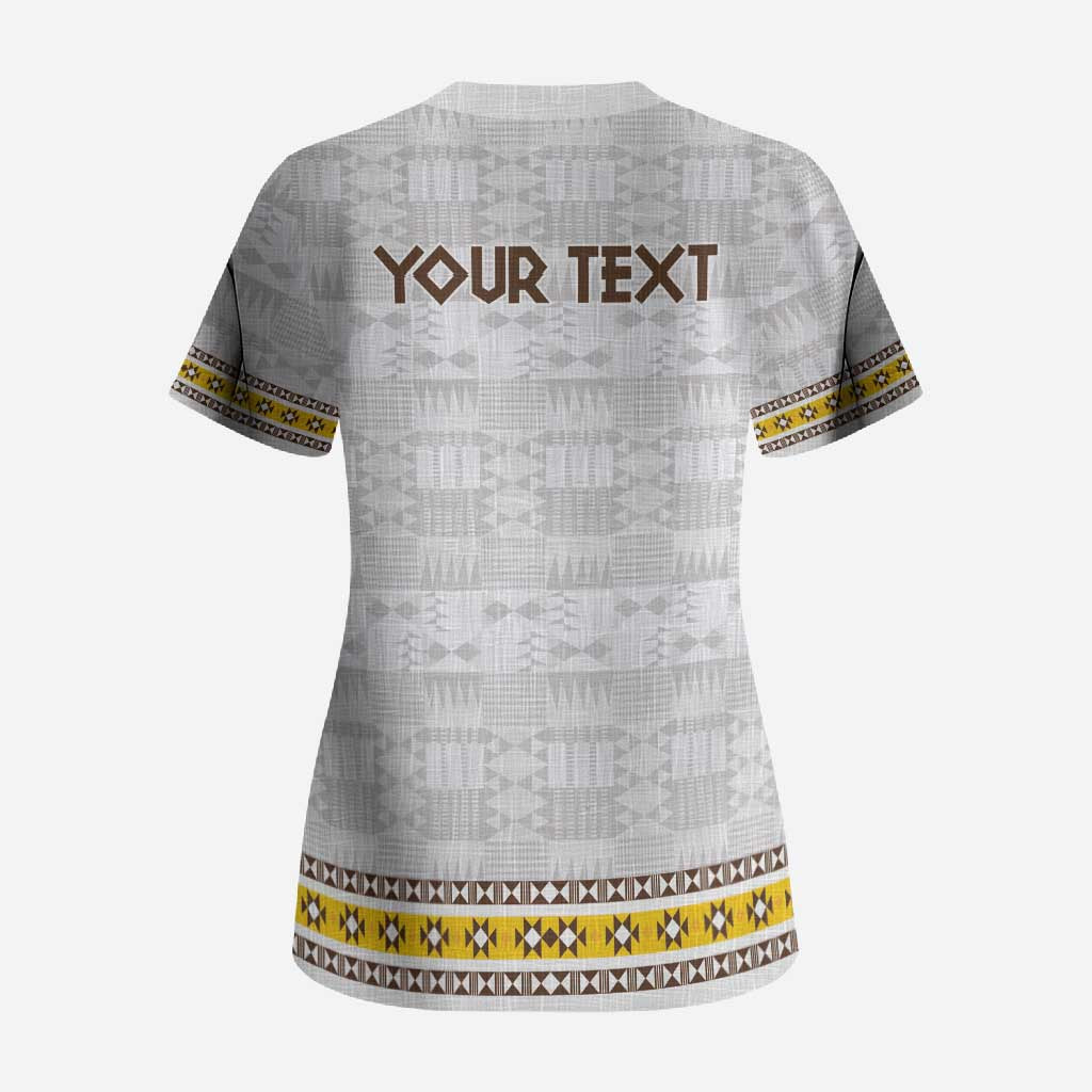 Personalized Kingdom of Kakongo Scrub Top Royal Stylized
