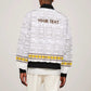 Personalized Kingdom of Kakongo Sleeve Zip Bomber Jacket Royal Stylized