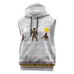 Personalized Kingdom of Kakongo Sleeveless Hoodie Royal Stylized