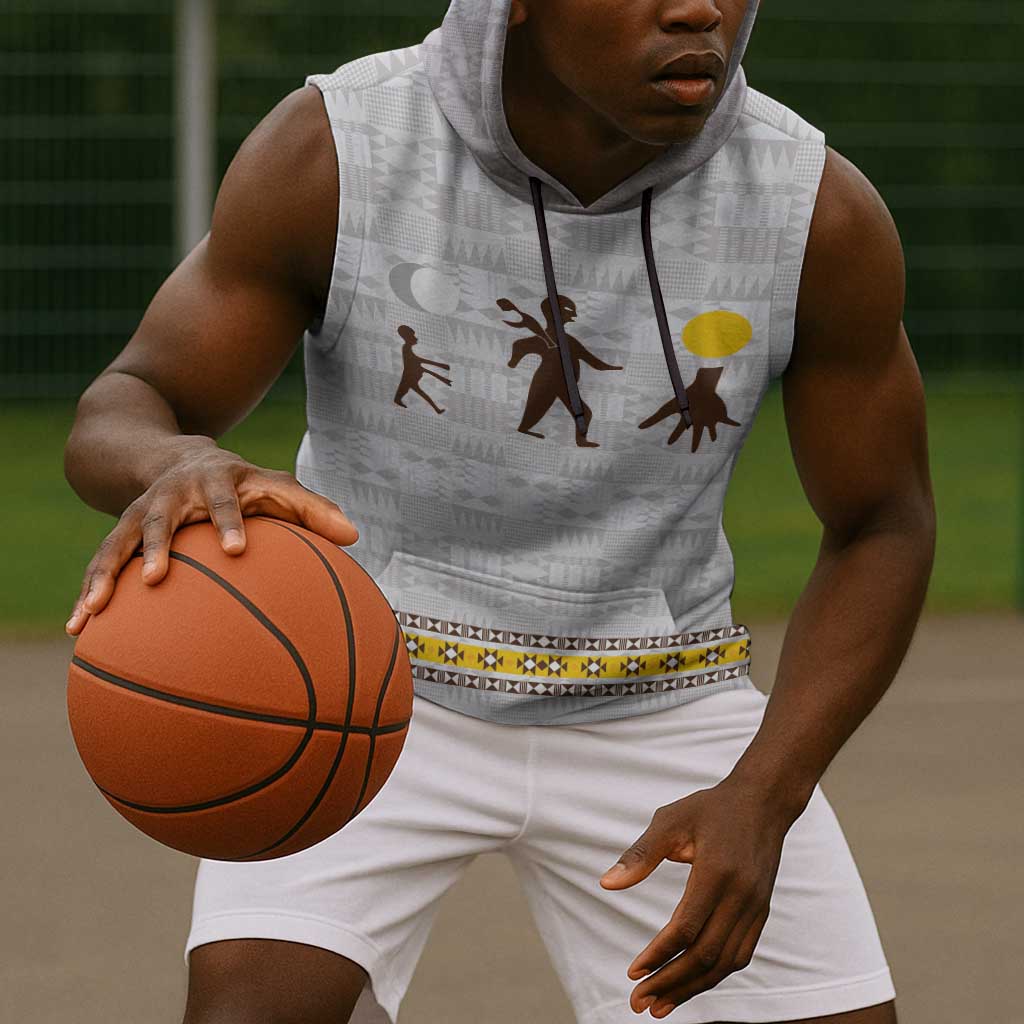 Personalized Kingdom of Kakongo Sleeveless Hoodie Royal Stylized