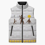 Personalized Kingdom of Kakongo Sleeveless Puffer Jacket Royal Stylized