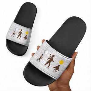 Kingdom of Kakongo Slide Sandals Royal Stylized