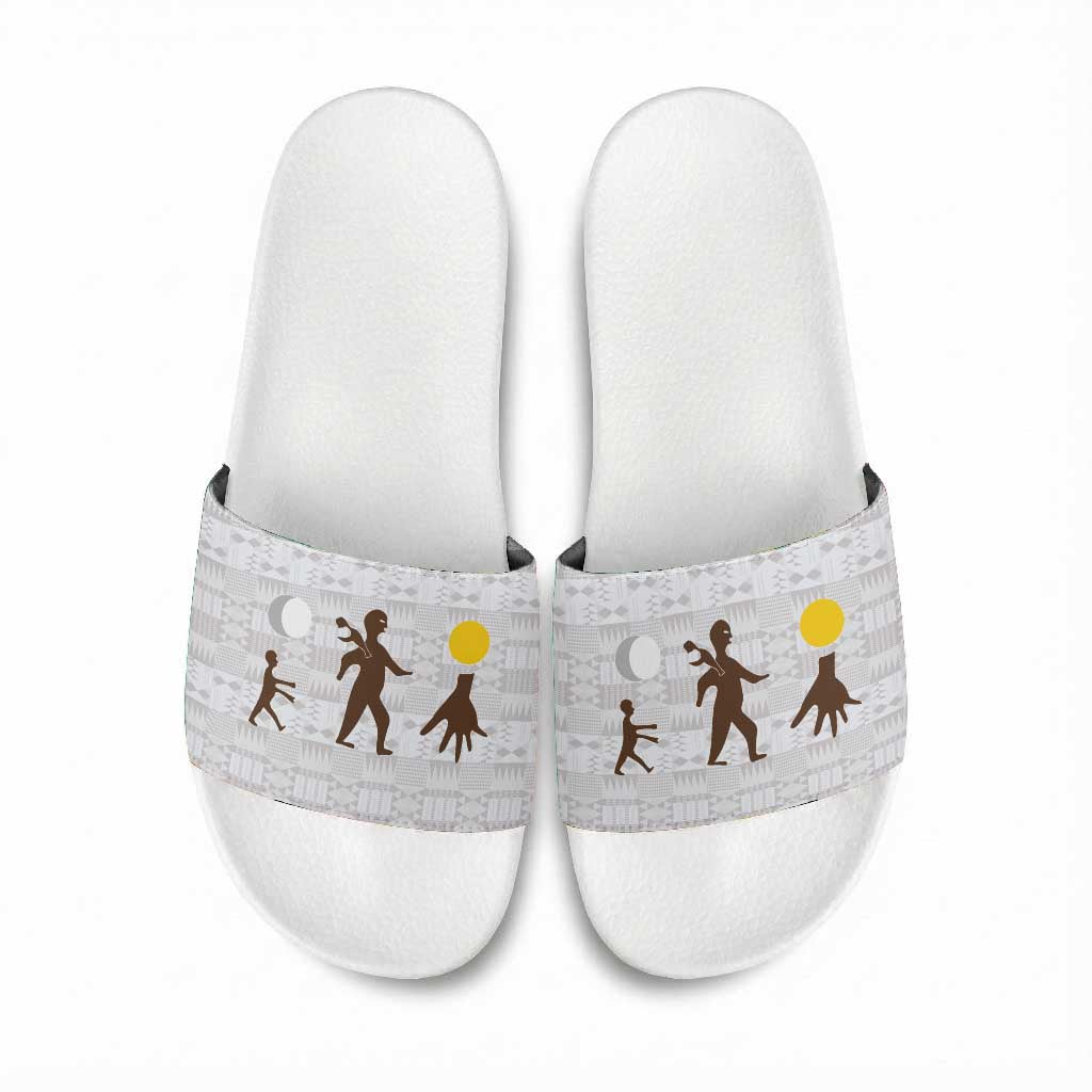 Kingdom of Kakongo Slide Sandals Royal Stylized