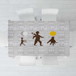 Kingdom of Kakongo Tablecloth Royal Stylized