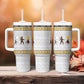 Kingdom of Kakongo Tumbler With Handle Royal Stylized