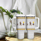 Kingdom of Kakongo Tumbler With Handle Royal Stylized