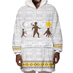Personalized Kingdom of Kakongo Wearable Blanket Hoodie Royal Stylized