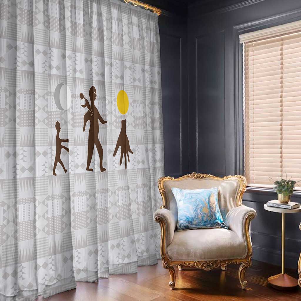 Kingdom of Kakongo Window Curtain Royal Stylized