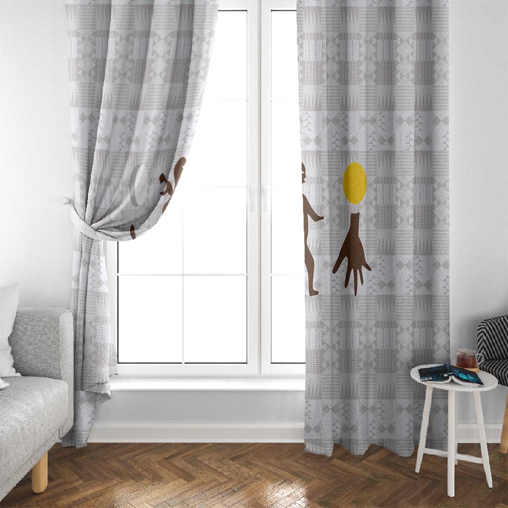 Kingdom of Kakongo Window Curtain Royal Stylized