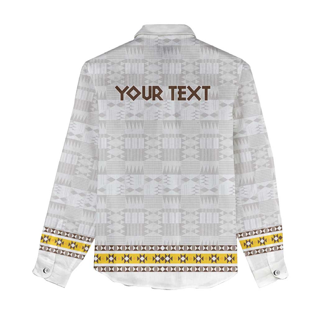 Personalized Kingdom of Kakongo Women Casual Shirt Royal Stylized