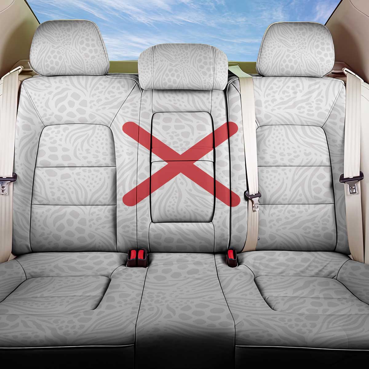 Kingdom of Kongo Back Car Seat Cover Kongo dya Ntotila