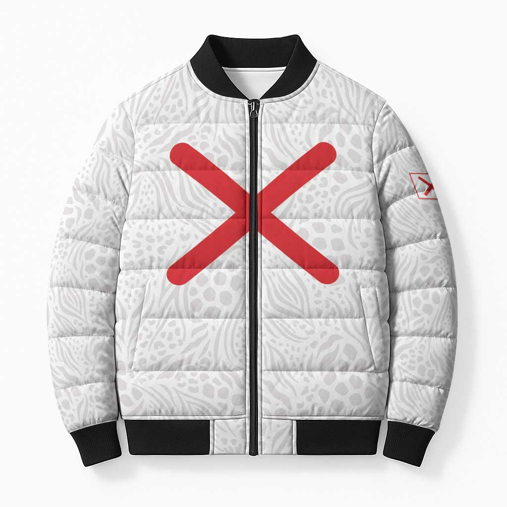 Kingdom of Kongo Bomber Puffer Jacket Kongo dya Ntotila