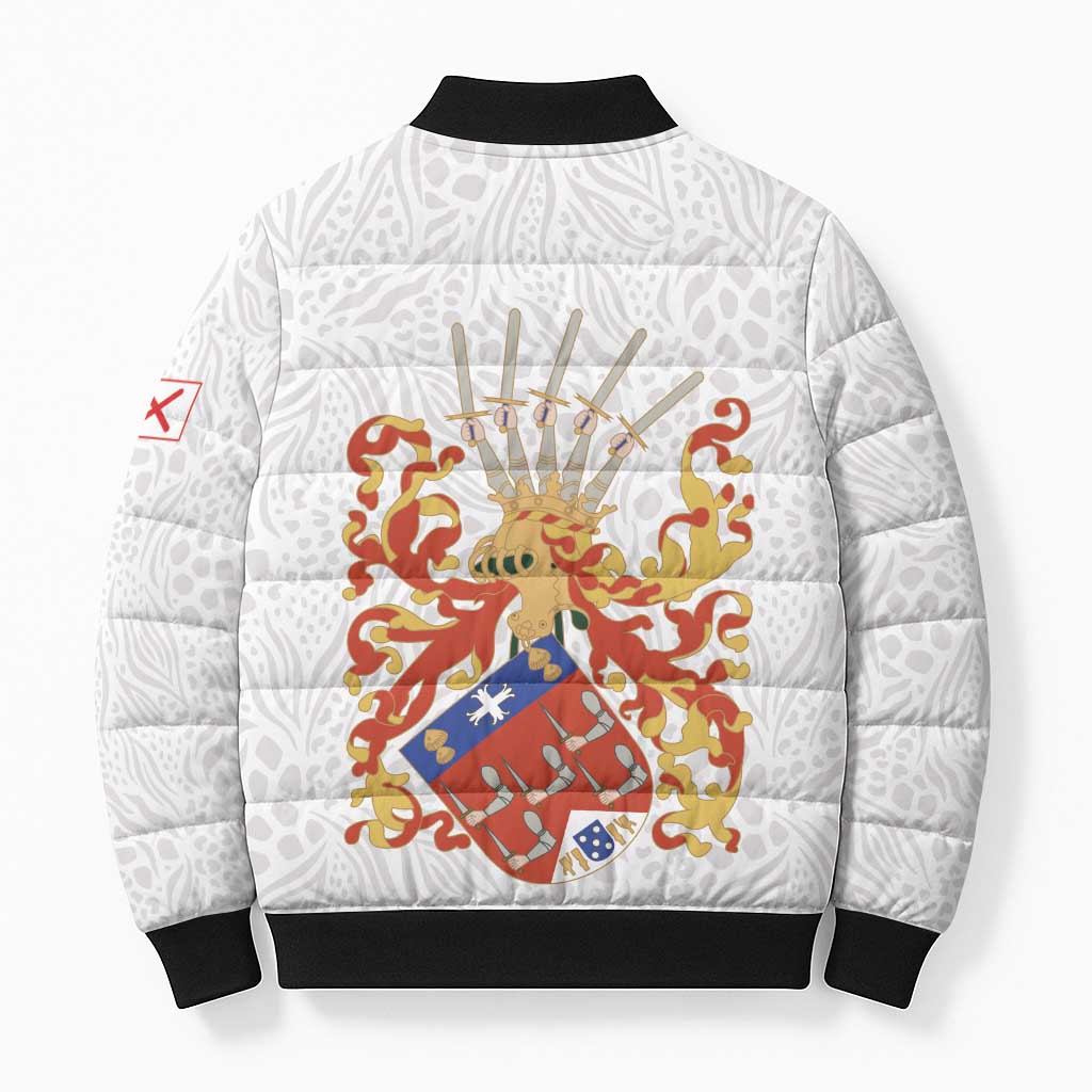 Kingdom of Kongo Bomber Puffer Jacket Kongo dya Ntotila