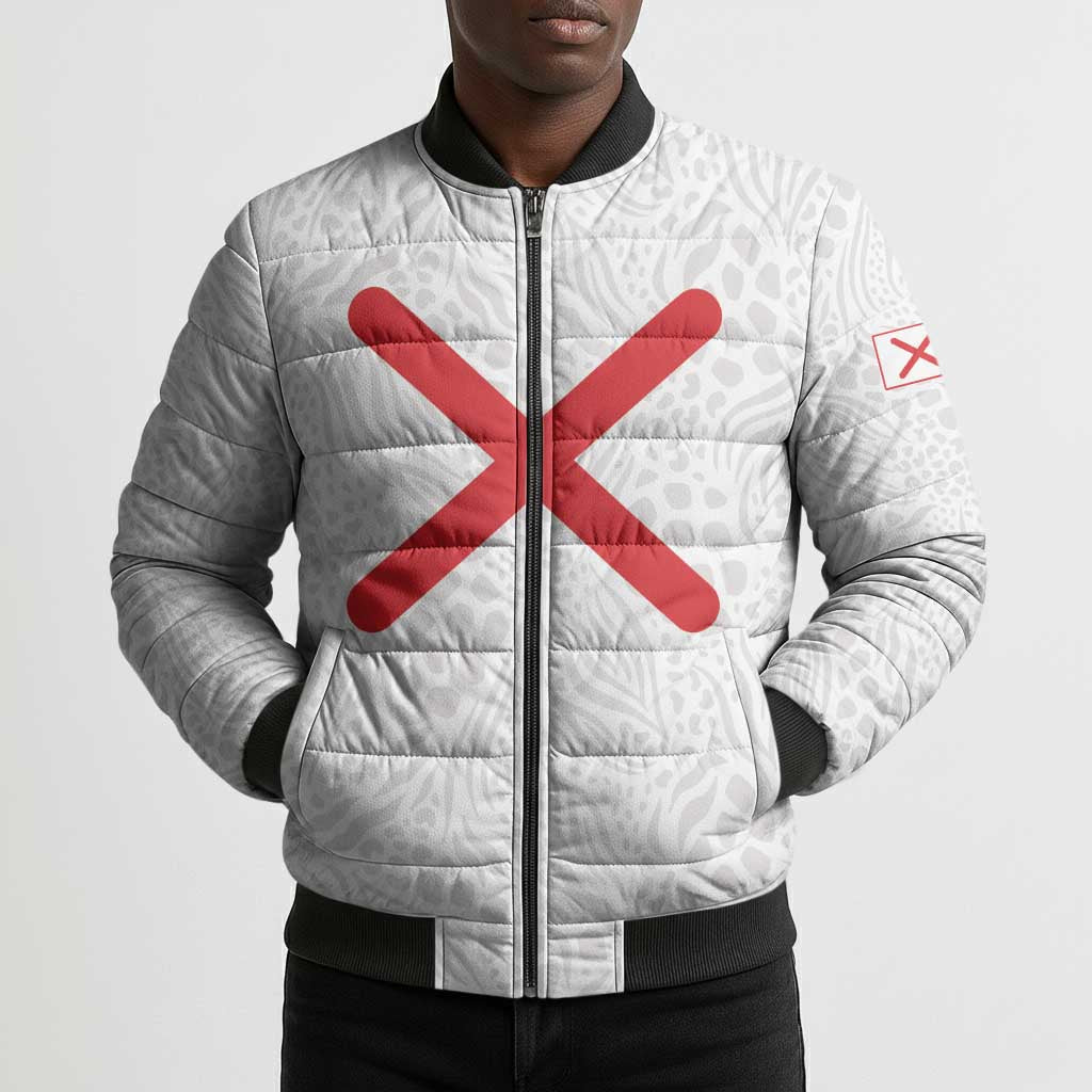 Kingdom of Kongo Bomber Puffer Jacket Kongo dya Ntotila