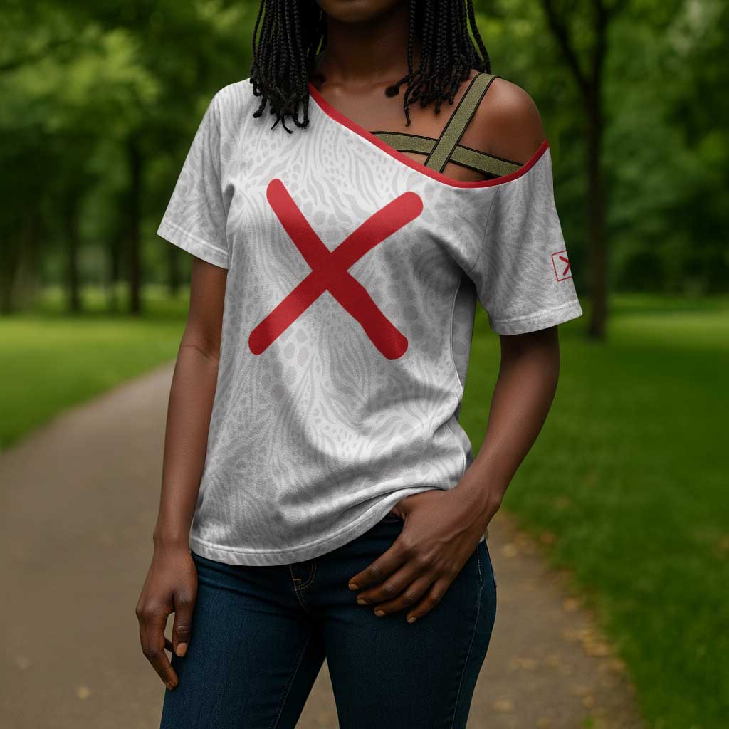 Kingdom of Kongo Cross Shoulder Shirt Kongo dya Ntotila
