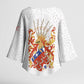 Kingdom of Kongo Kimono Sleeve Blouse Kongo dya Ntotila