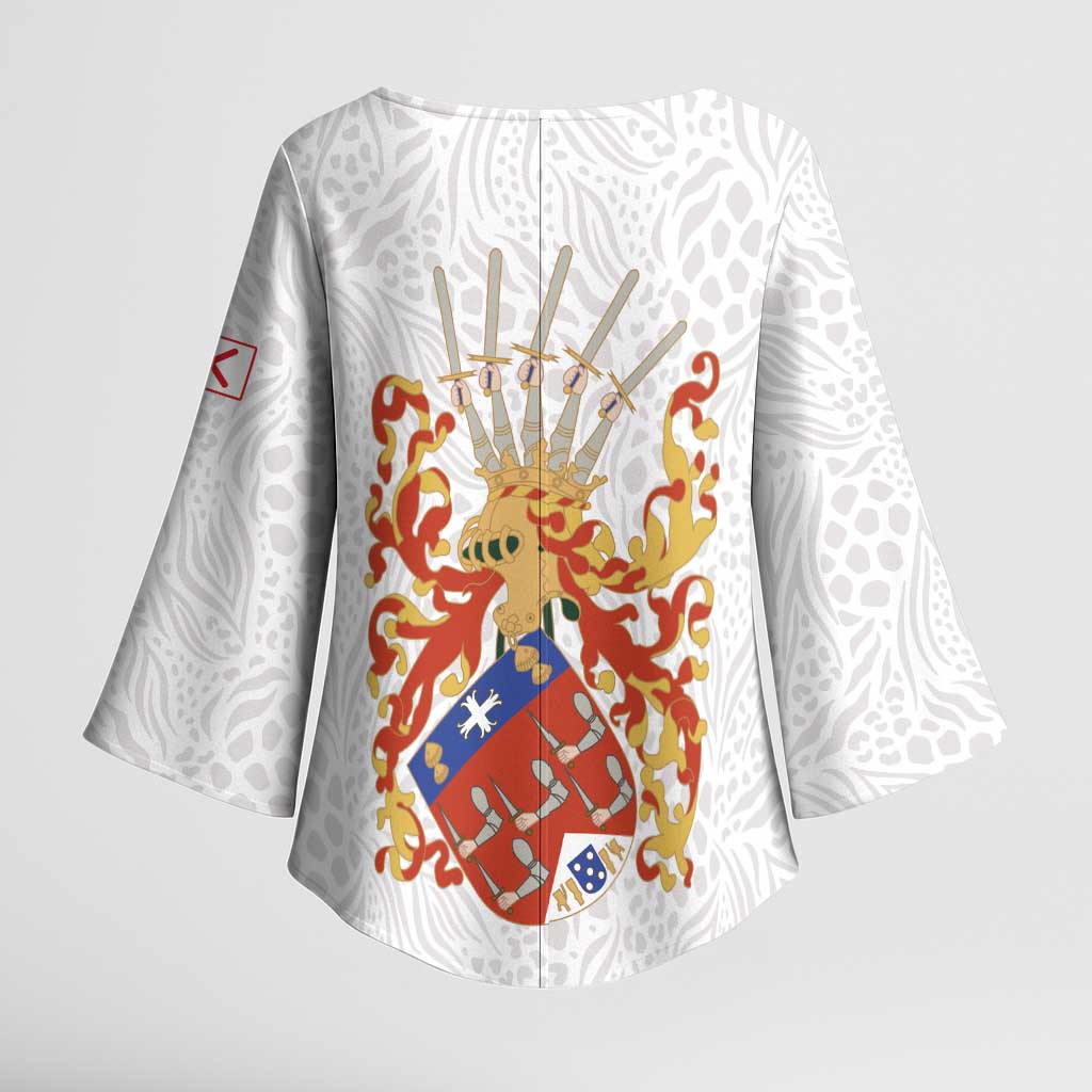 Kingdom of Kongo Kimono Sleeve Blouse Kongo dya Ntotila