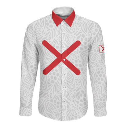 Kingdom of Kongo Long Sleeve Button Shirt Kongo dya Ntotila