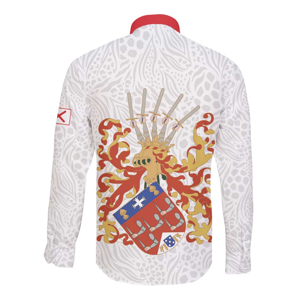 Kingdom of Kongo Long Sleeve Button Shirt Kongo dya Ntotila