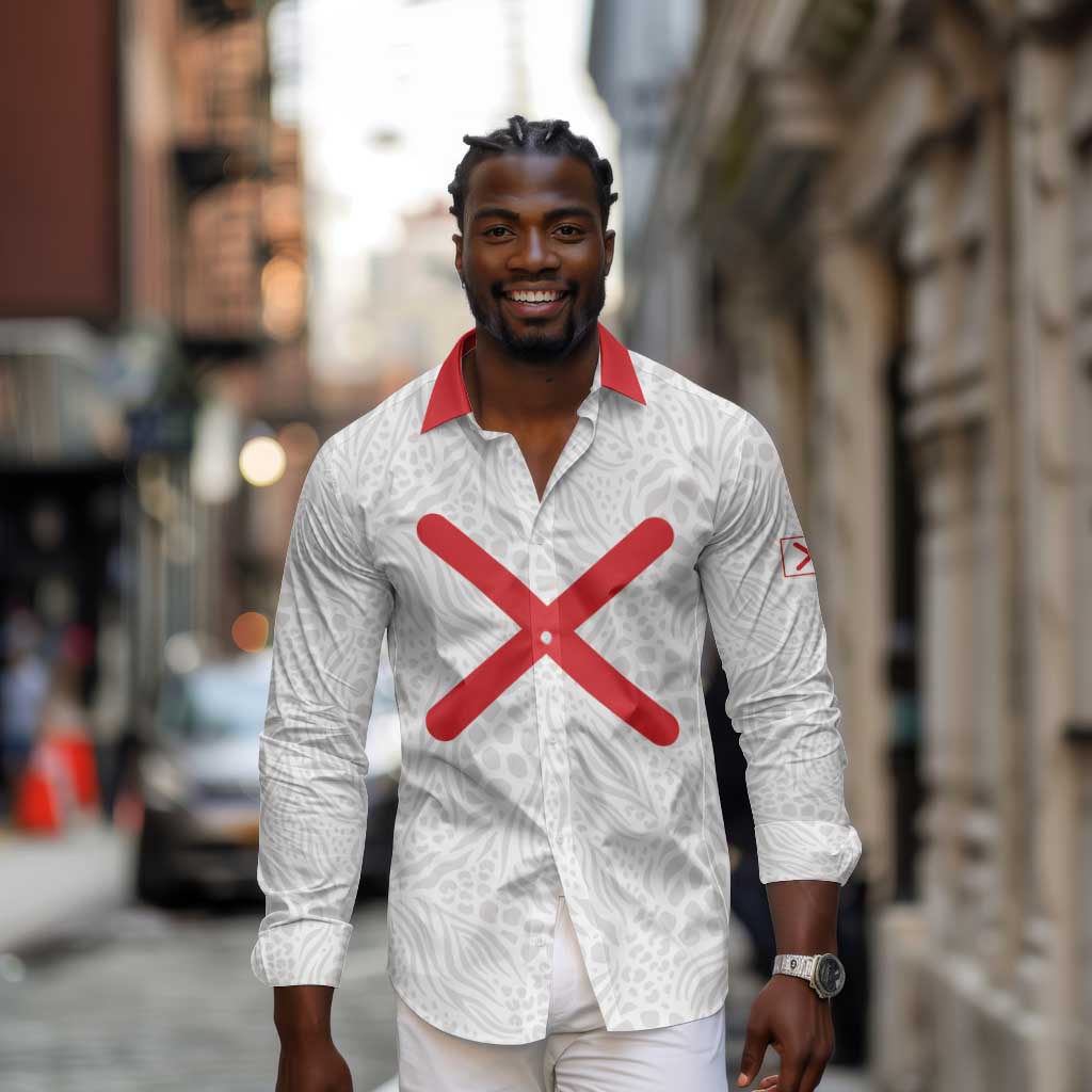 Kingdom of Kongo Long Sleeve Button Shirt Kongo dya Ntotila