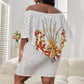 Kingdom of Kongo Off Shoulder Short Dress Kongo dya Ntotila