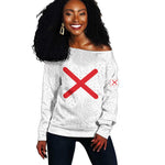 Kingdom of Kongo Off Shoulder Sweater Kongo dya Ntotila