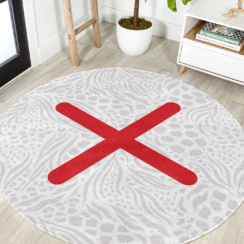 Kingdom of Kongo Round Carpet Kongo dya Ntotila