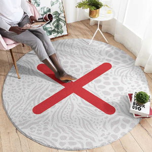 Kingdom of Kongo Round Carpet Kongo dya Ntotila