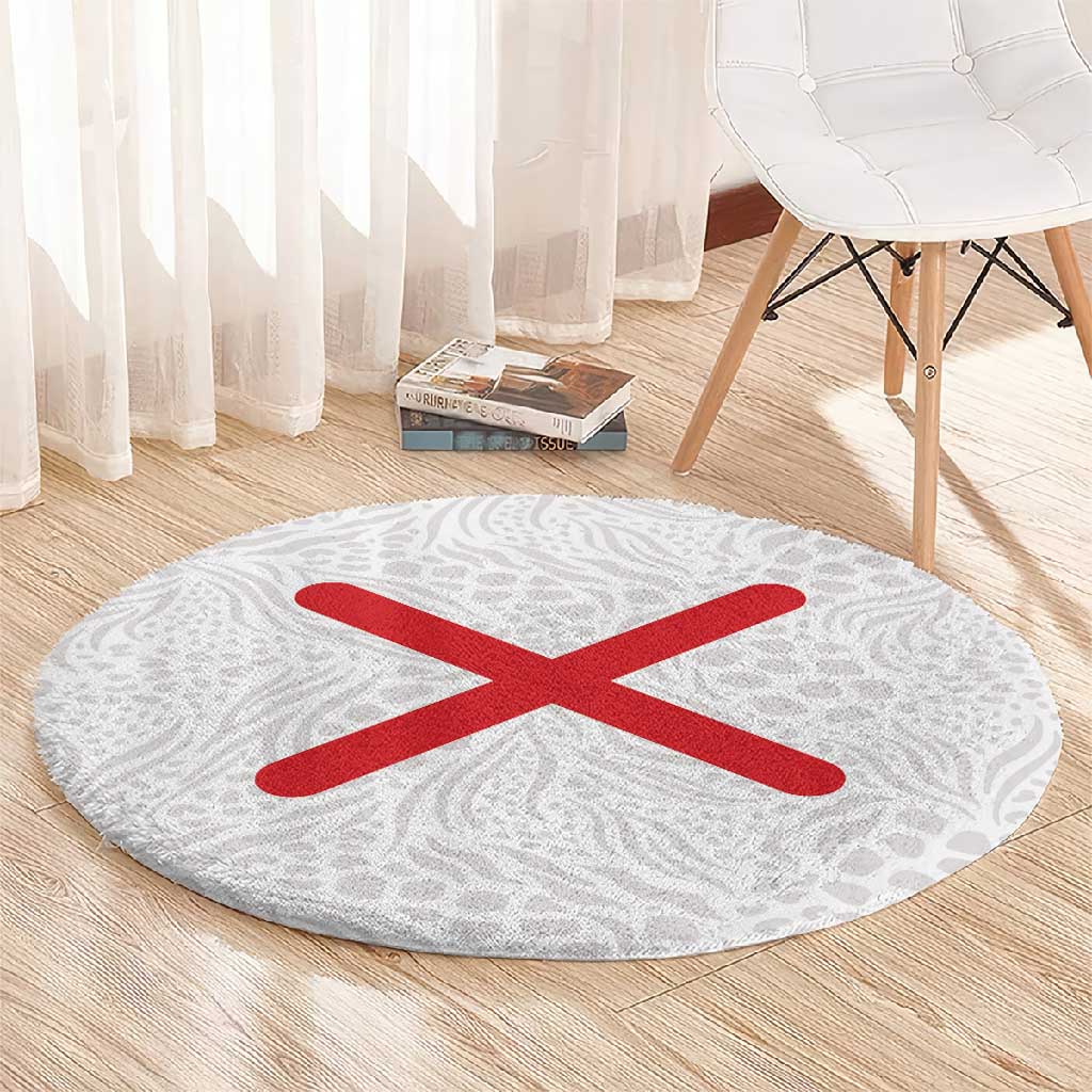 Kingdom of Kongo Round Carpet Kongo dya Ntotila