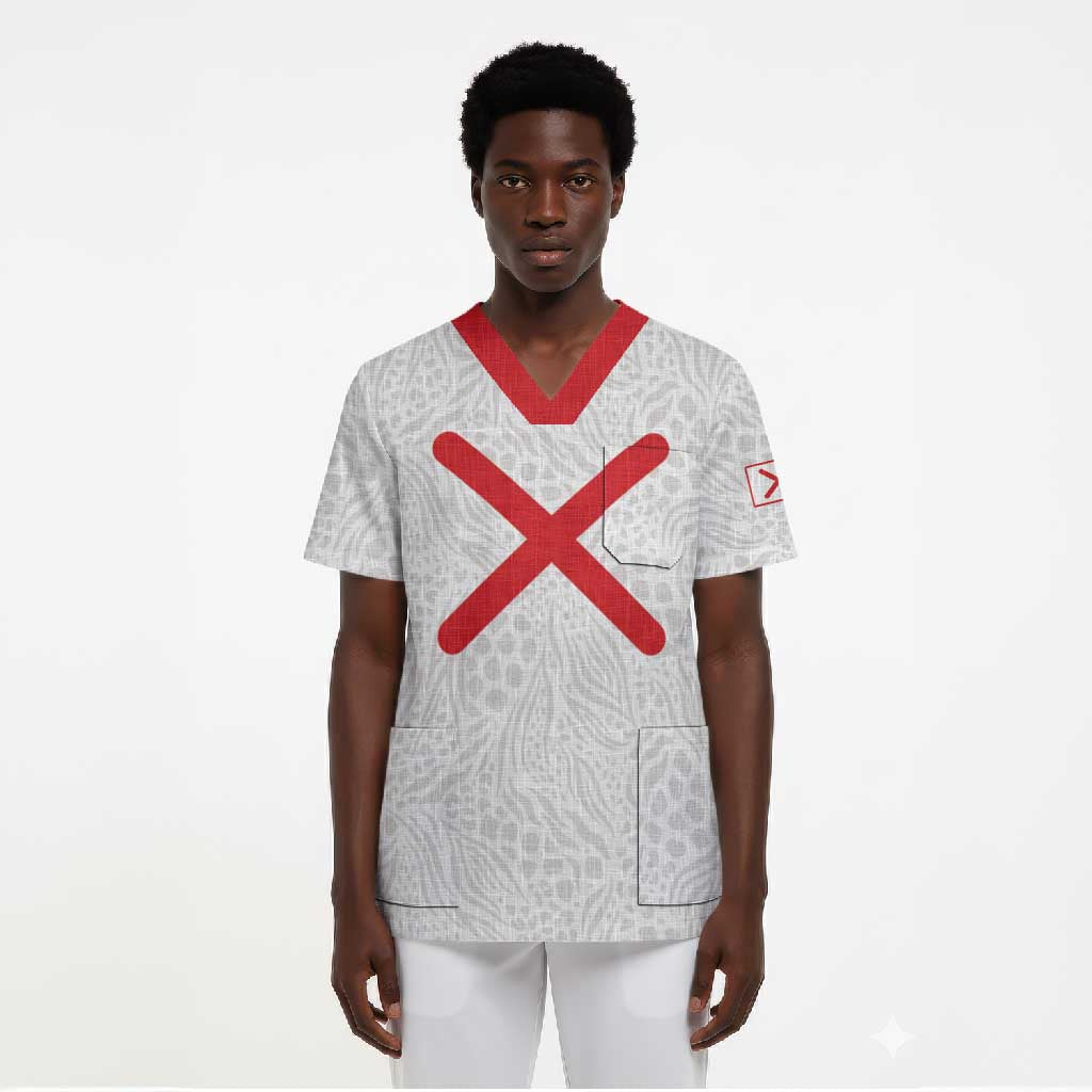 Kingdom of Kongo Scrub Top Kongo dya Ntotila