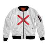 Kingdom of Kongo Sleeve Zip Bomber Jacket Kongo dya Ntotila